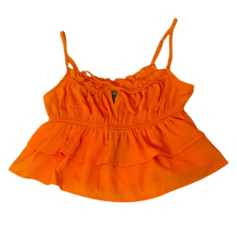 Orange tank top